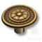 1109.0030.001 Ручка кнопка классика, античная бронза