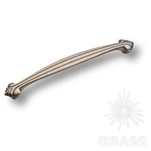 4395 0192 OSM Ручка скоба современная классика, старое серебро 192 мм