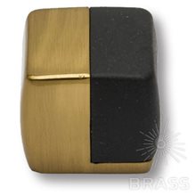 DS1015 0034 GLB-P6 стопор для двери, матовое золото 34 мм