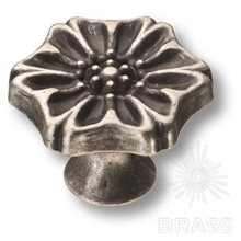 110-Silver Ручка кнопка, серебро