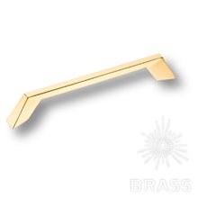TRIANGOLO/160-G Ручка скоба, модерн, глянцевое золото 160 мм