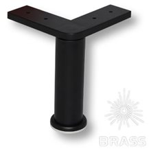 KAX-0006-0160-B13 Опора мебельная, цвет - чёрный