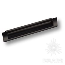 EMBU160-14 Ручка врезная современная классика, черный 160 мм