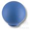 626AZX Ручка кнопка детская коллекция , выполнена в форме шара, цвет голубой матовый