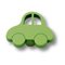 603VE Ручка кнопка детская, машина зеленая
