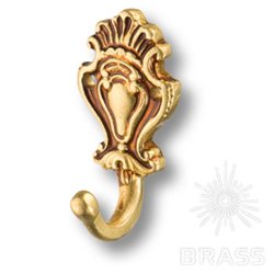 151030H Крючок, выполнен из латуни, цвет покрытия - французское золото