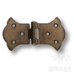 31.033.00.72 bronze hinge Петля карточная, цвет - старая бронза